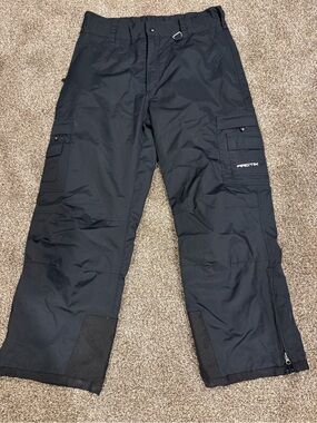 Men's Black Arctix Insulated Snow Pants Size medium 36”W and 29” inseam